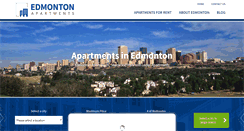 Desktop Screenshot of edmontonapartments.com